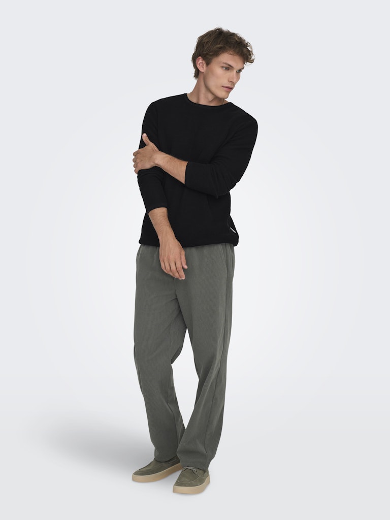 Only & Sons Herren Sweatshirts Black