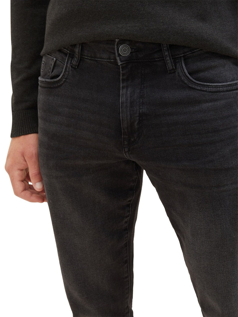 Tom Tailor Herren Jeans Used Dark Stone