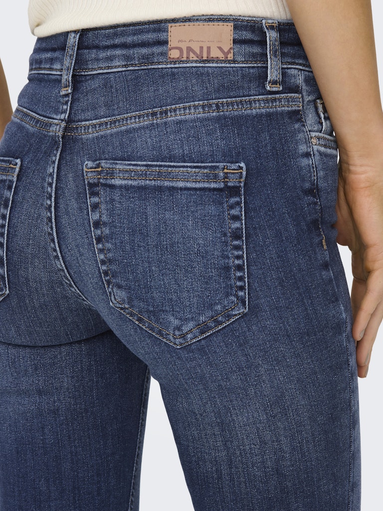 Only Damen Jeans Medium Blue Den