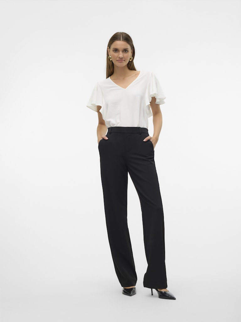 Vero Moda Damen Hosen Black