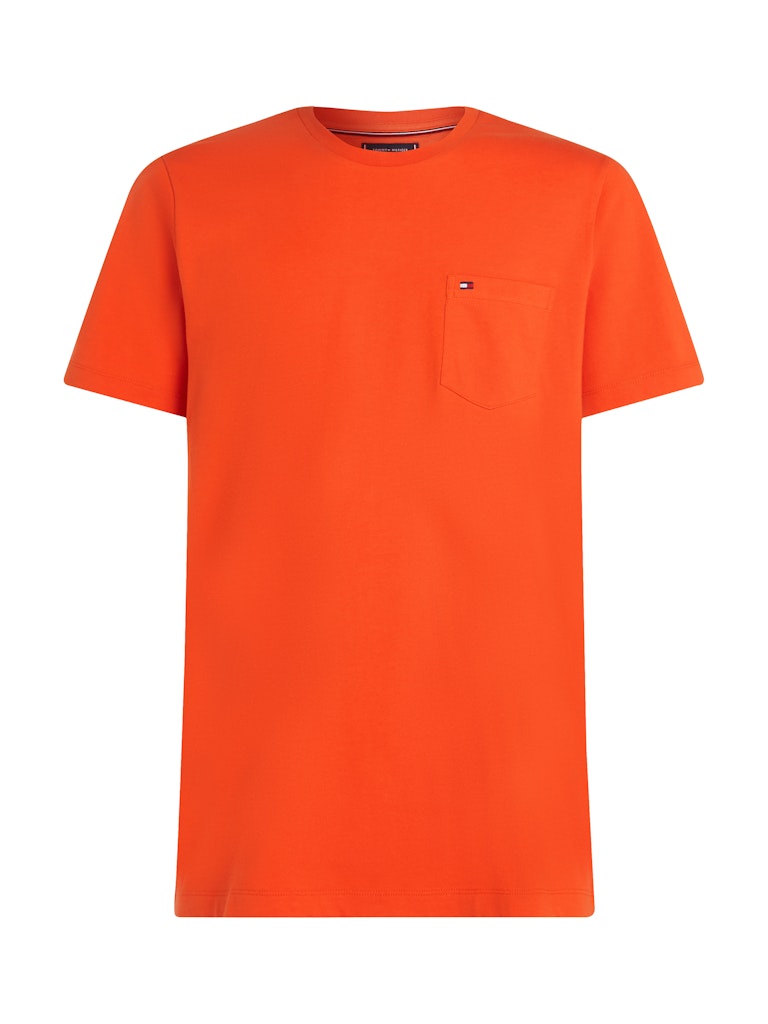 Tommy Hilfiger Herren T-Shirts kurz Scx Orange