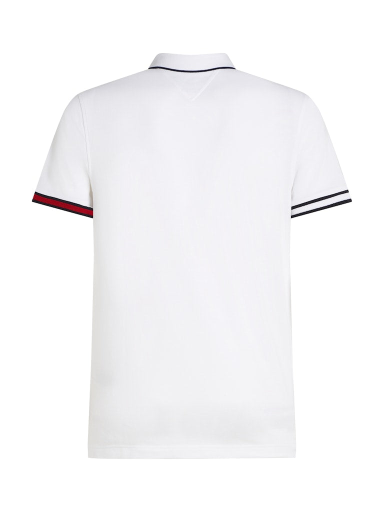 Tommy Hilfiger Herren Polo-Shirts Ybr White