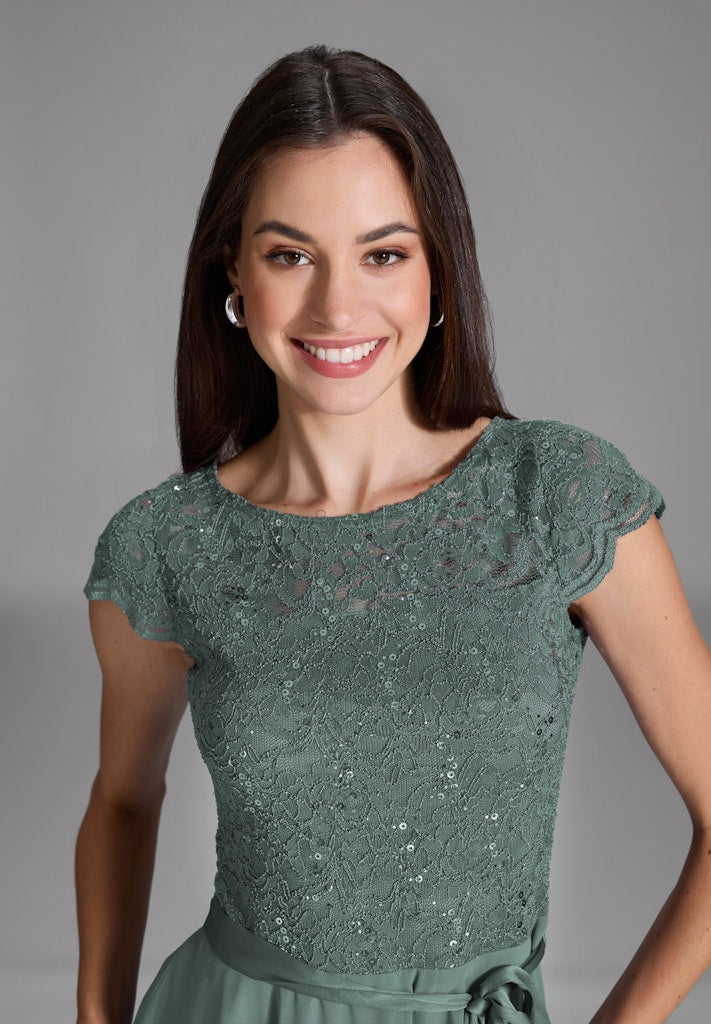 Swing Damen Kleider  Deep Slate