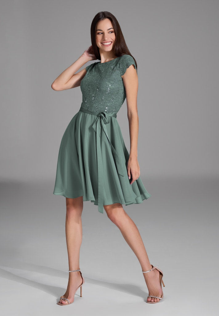 Swing Damen Kleider  Deep Slate