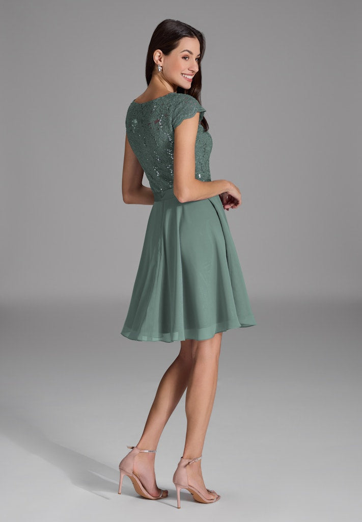 Swing Damen Kleider  Deep Slate