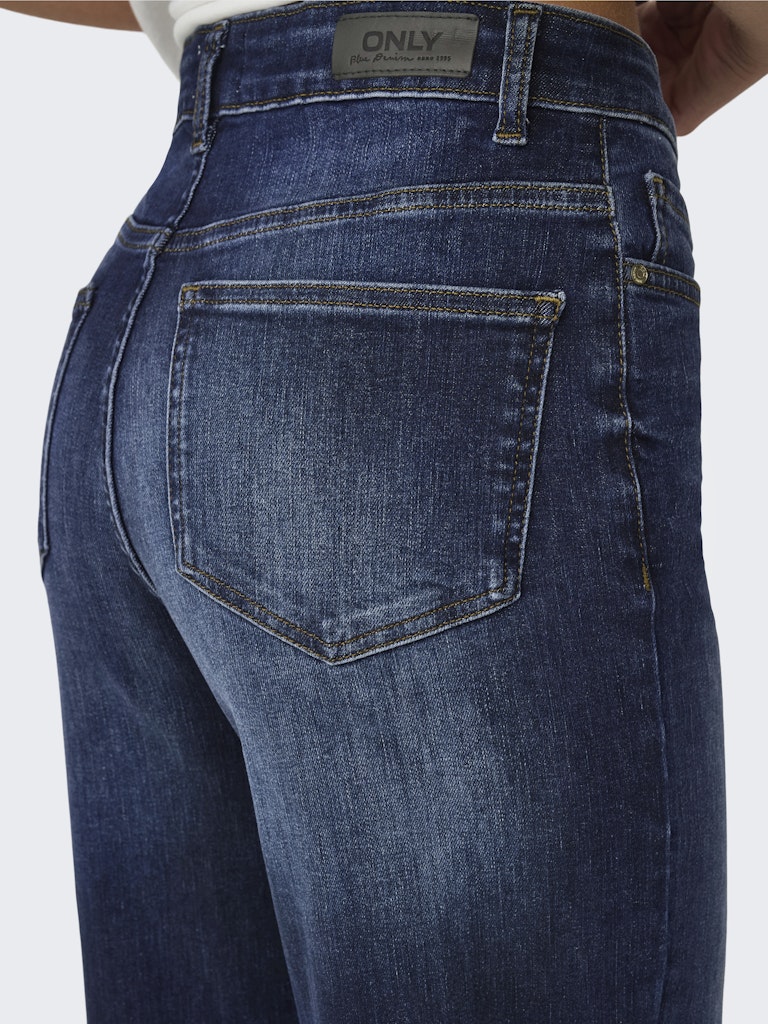 Only Damen Jeans Dark Blue Denim