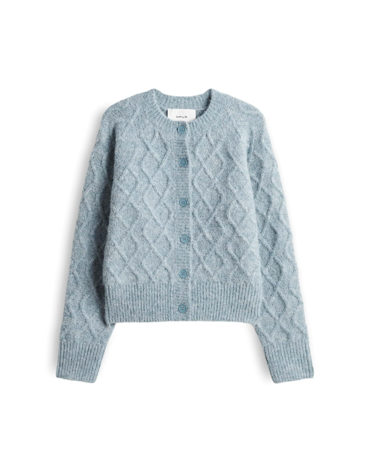 Opus Damen Pullover Dusty Aqua