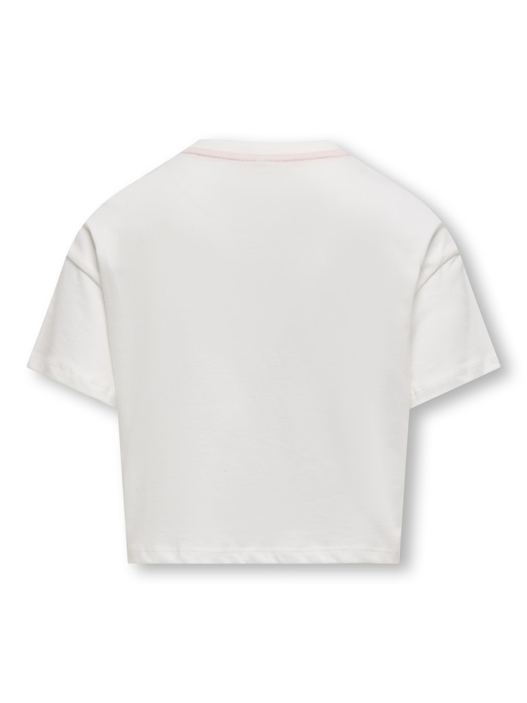 Only Mädchen T-Shirts & Tops Cloud Dancer/Sa