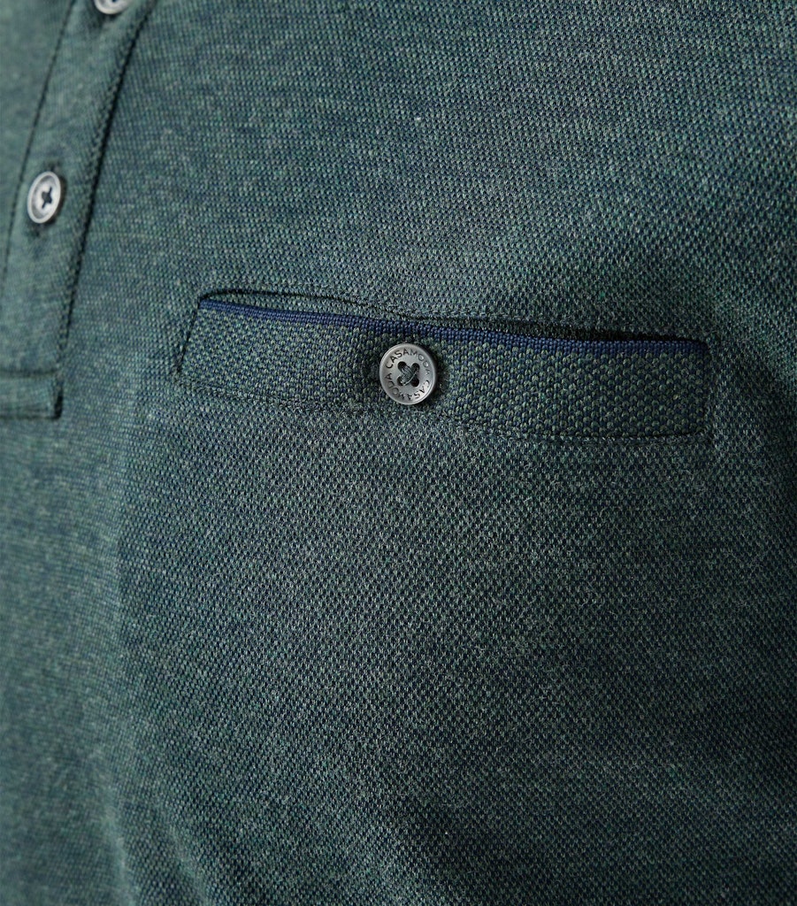 Casa Moda Herren T-Shirts kurz  Gruen