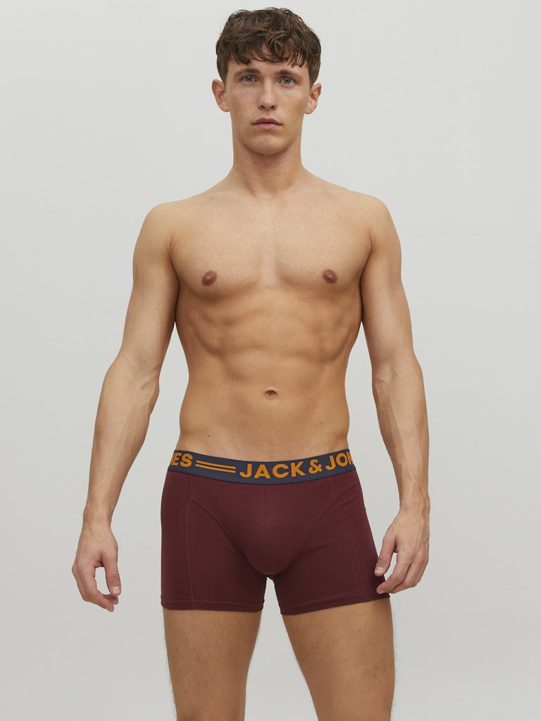 Jack & Jones Herren Wäsche Burgundy