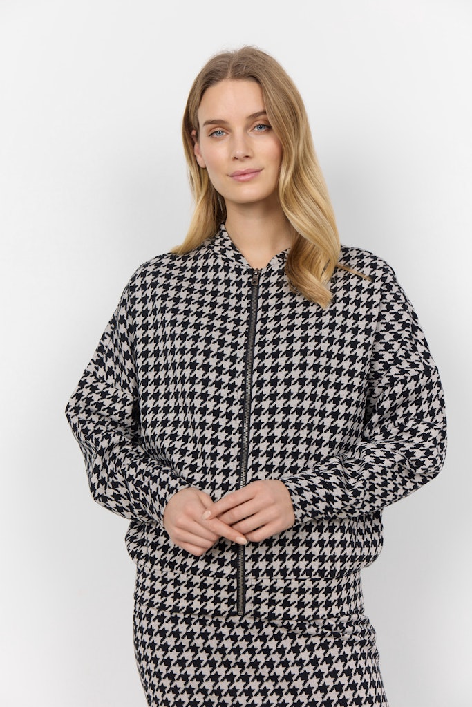 Soya Concept Damen Jacken Cream Combi