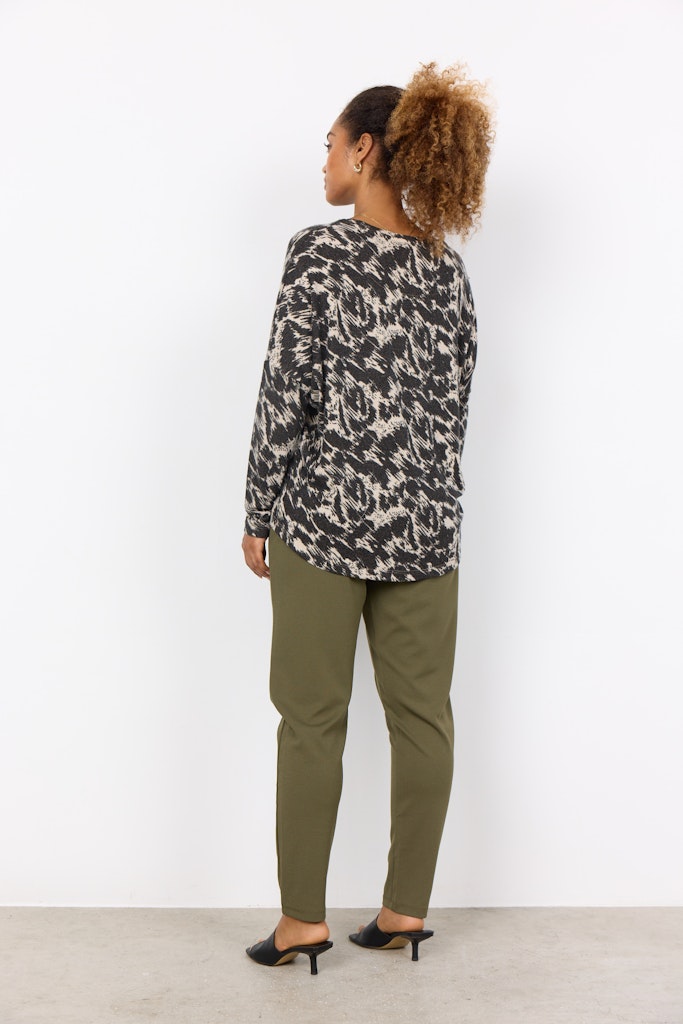 Soya Concept Damen Blusen Cream Melange C