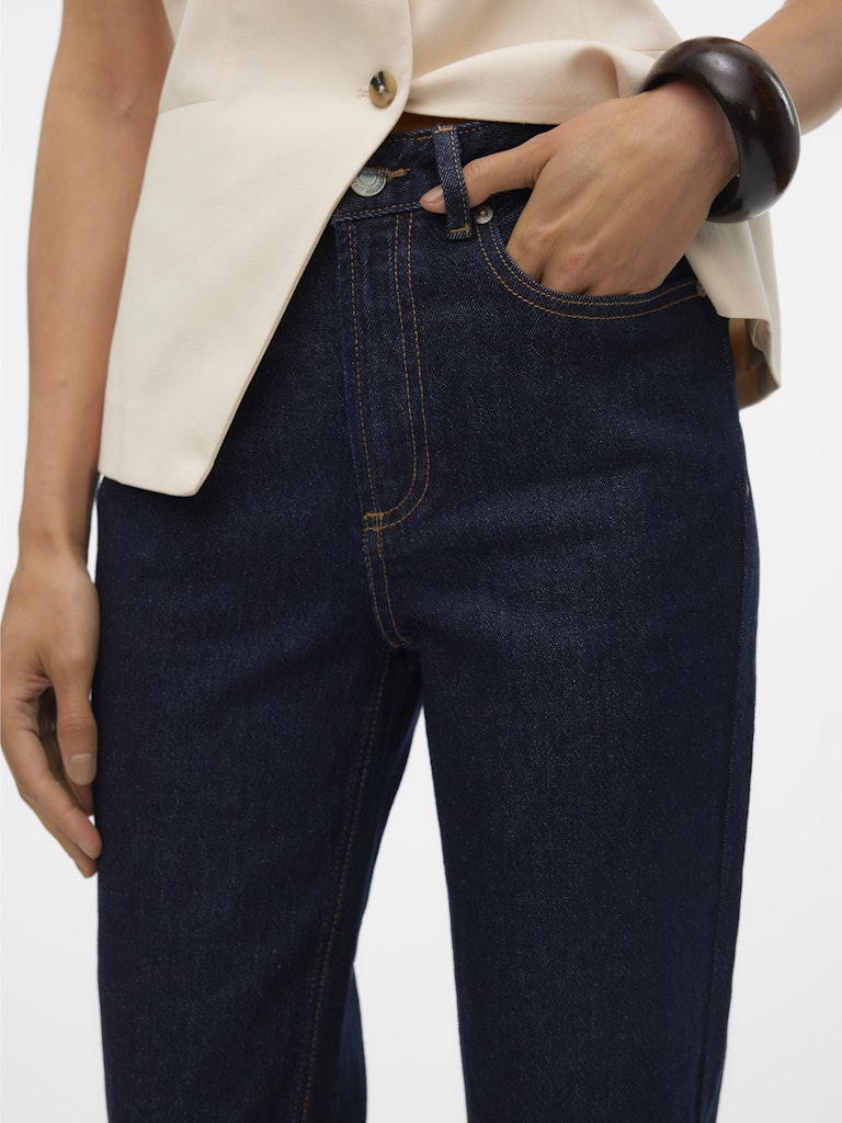 Vero Moda Damen Jeans Dark Blue Denim