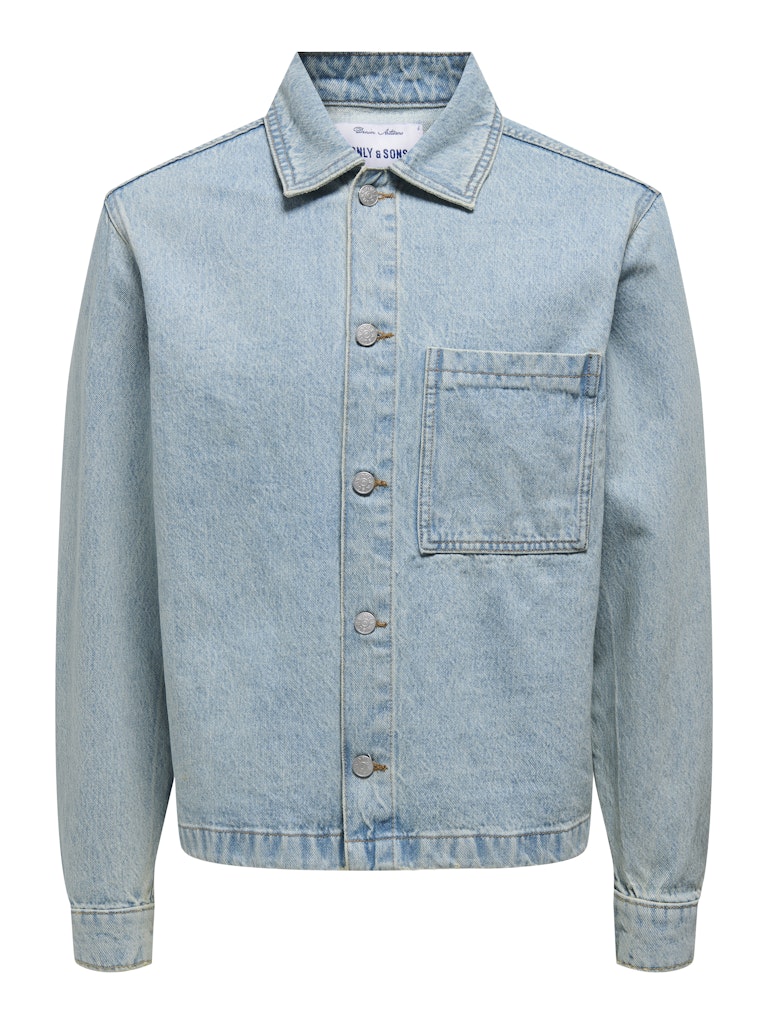 Only & Sons Herren Jacken Medium Blue Den