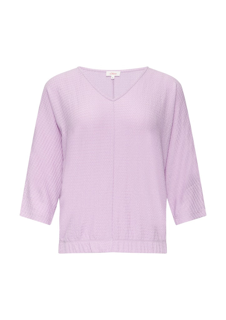 S. Oliver red Damen T-Shirts Lilac/Pink