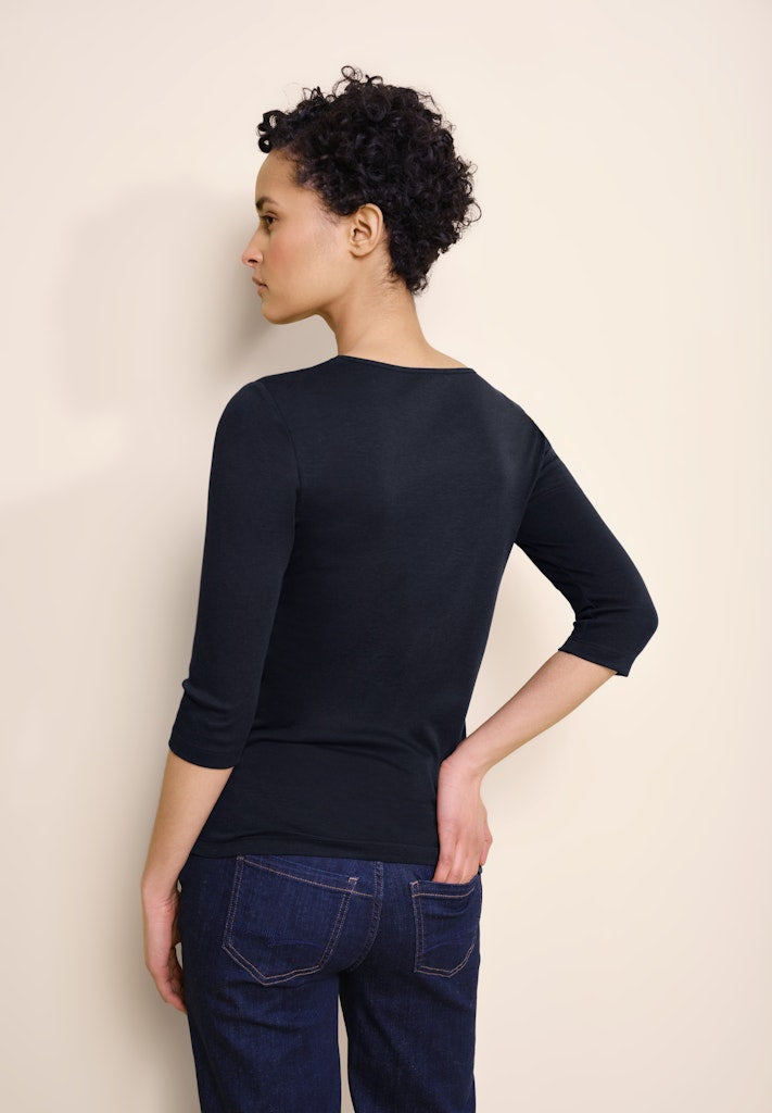 Street One Damen T-Shirts Deep Blue