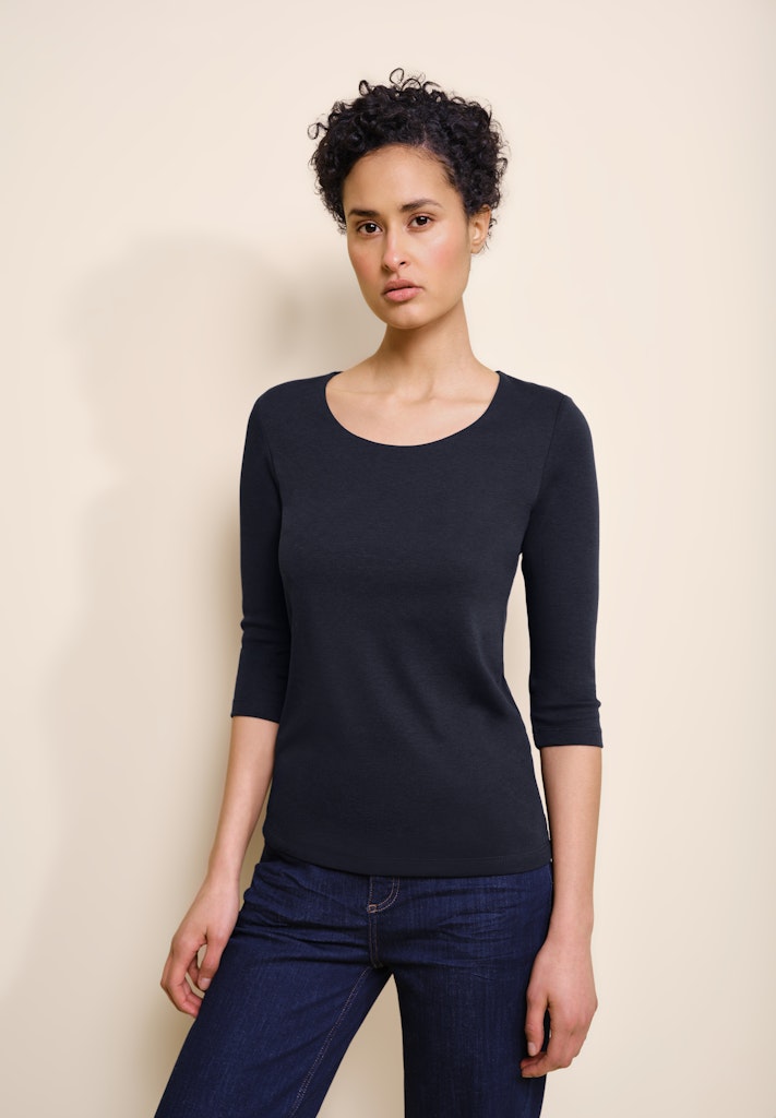 Street One Damen T-Shirts  Deep Blue