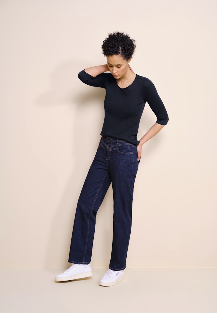 Street One Damen T-Shirts Deep Blue