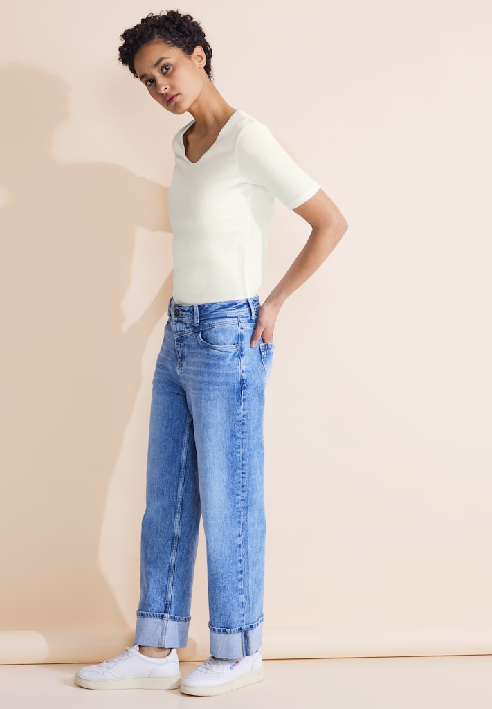 Street One Damen T-Shirts Off White