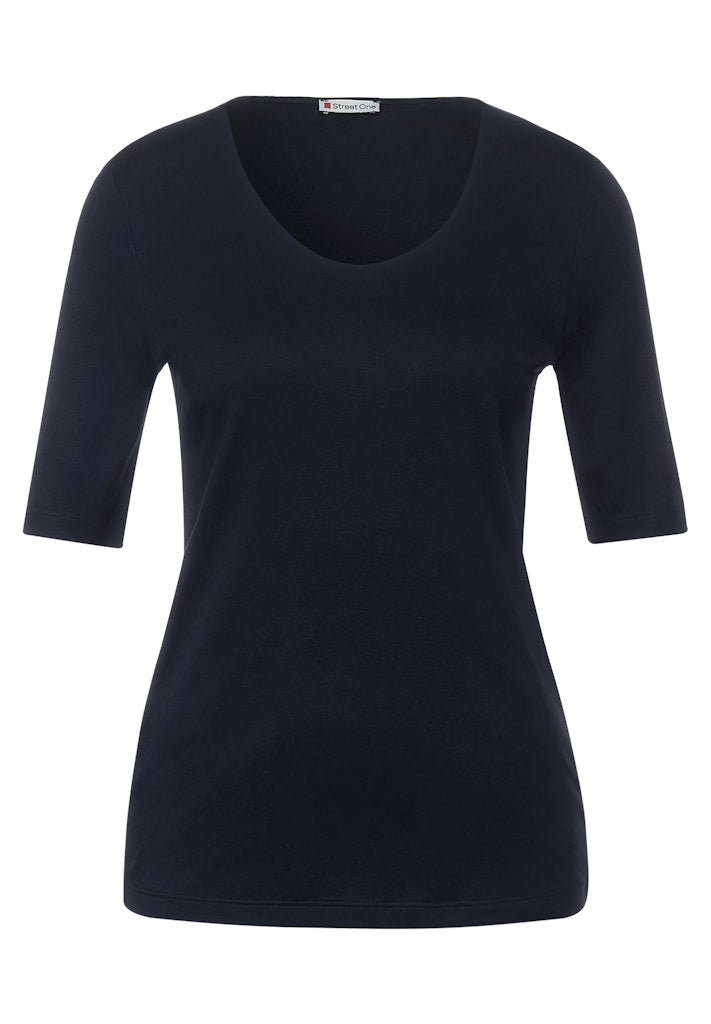 Street One Damen T-Shirts  Deep Blue