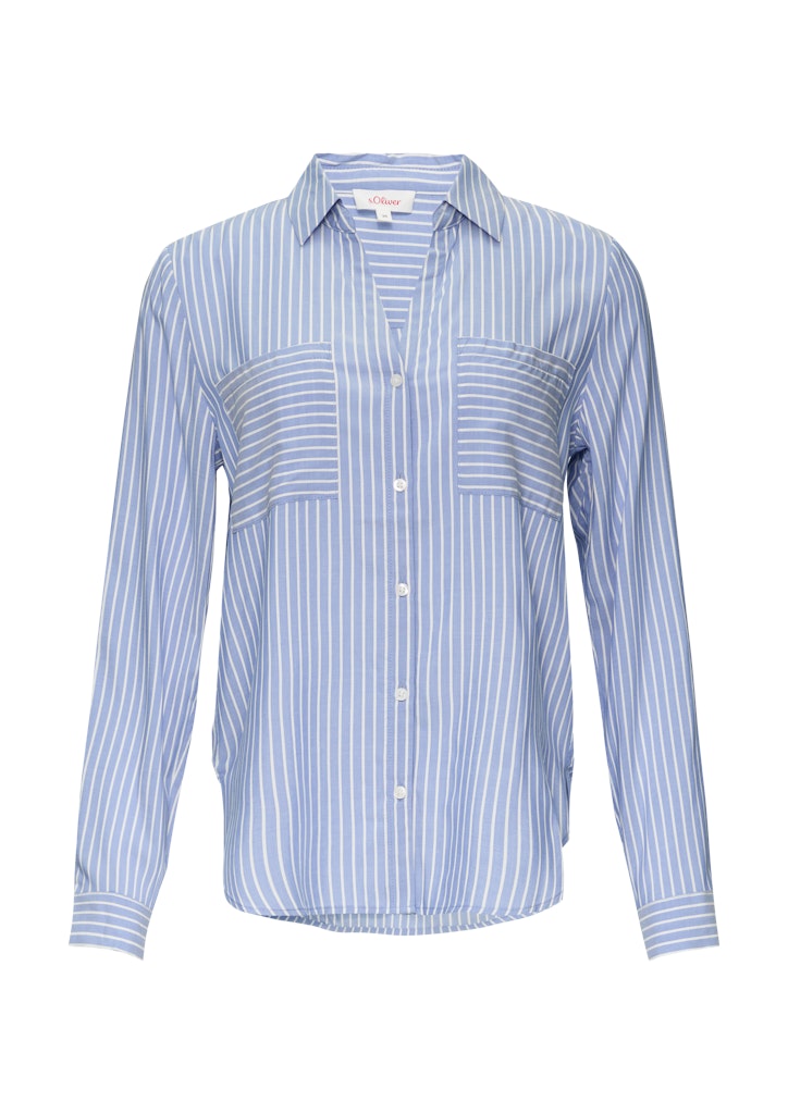 S. Oliver red Damen Blusen Blue