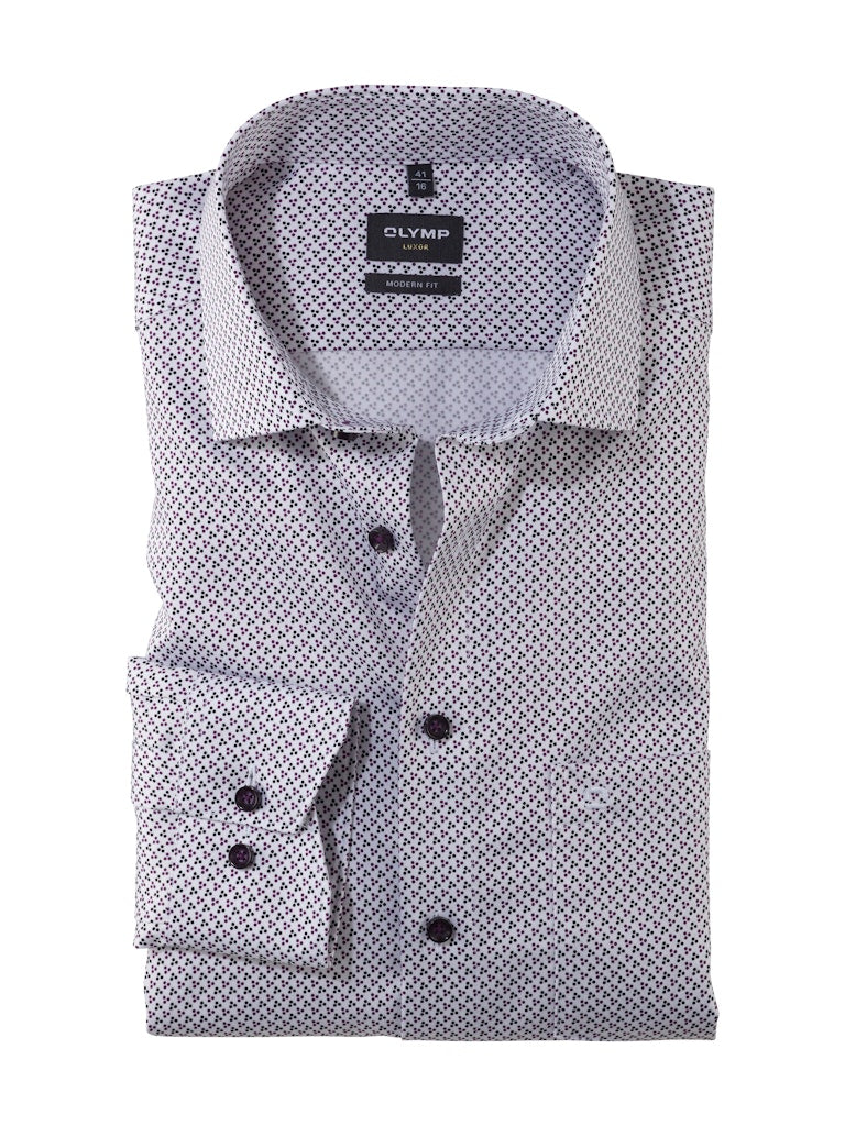 Olymp Herren Hemden lang Weiss