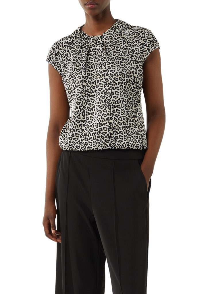 Comma Damen Blusen Brown