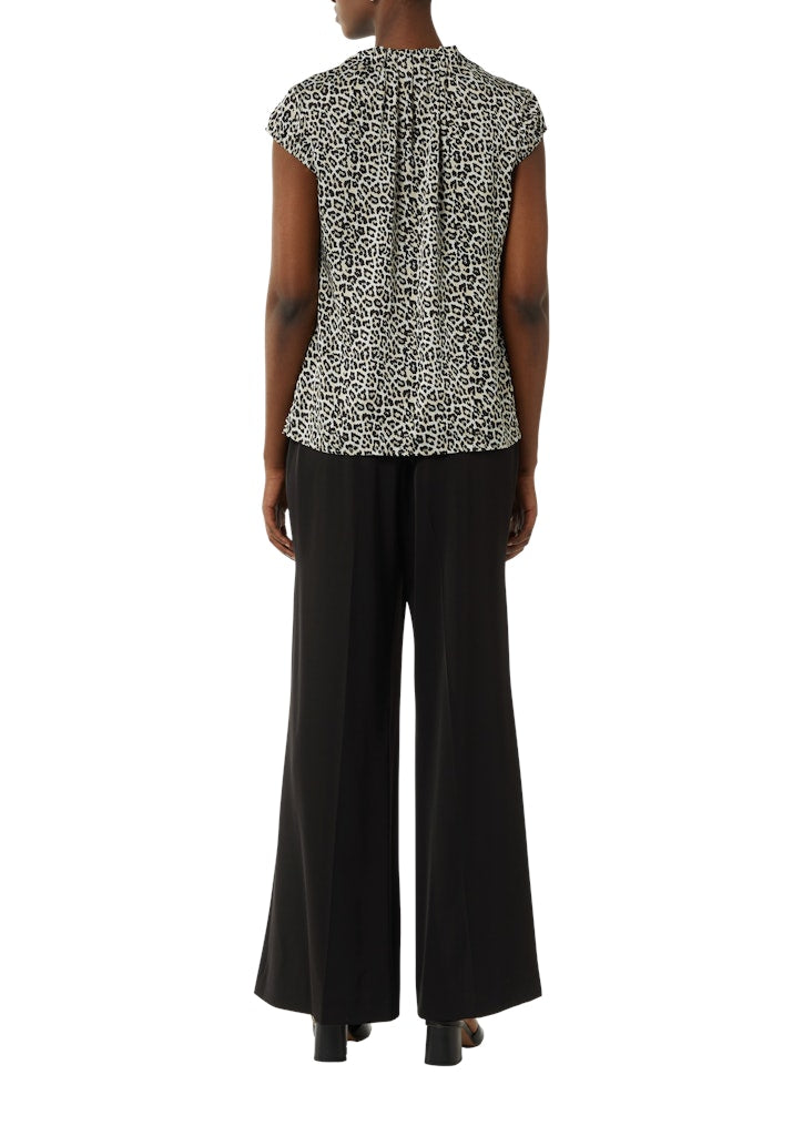 Comma Damen Blusen Brown