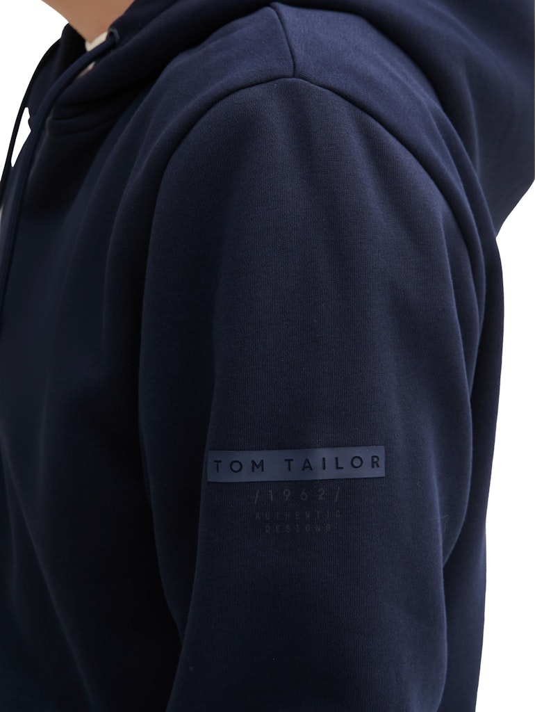Tom Tailor Herren Sweatshirts Sky Captain Blu