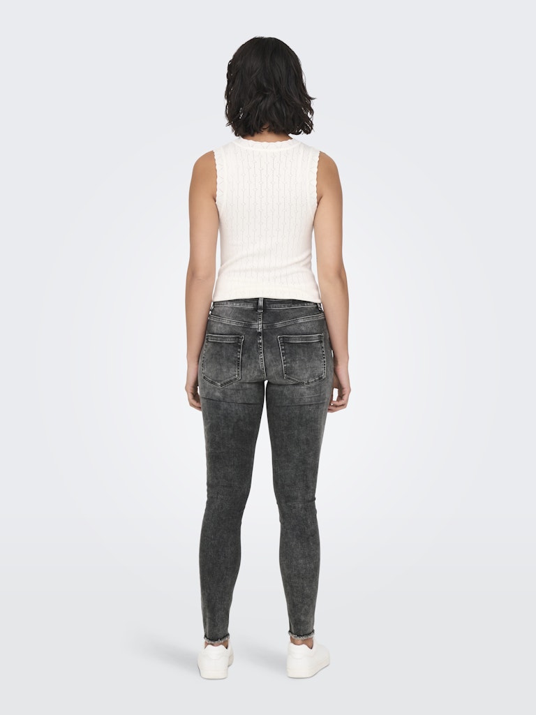 Only Damen Jeans Dark Grey Denim