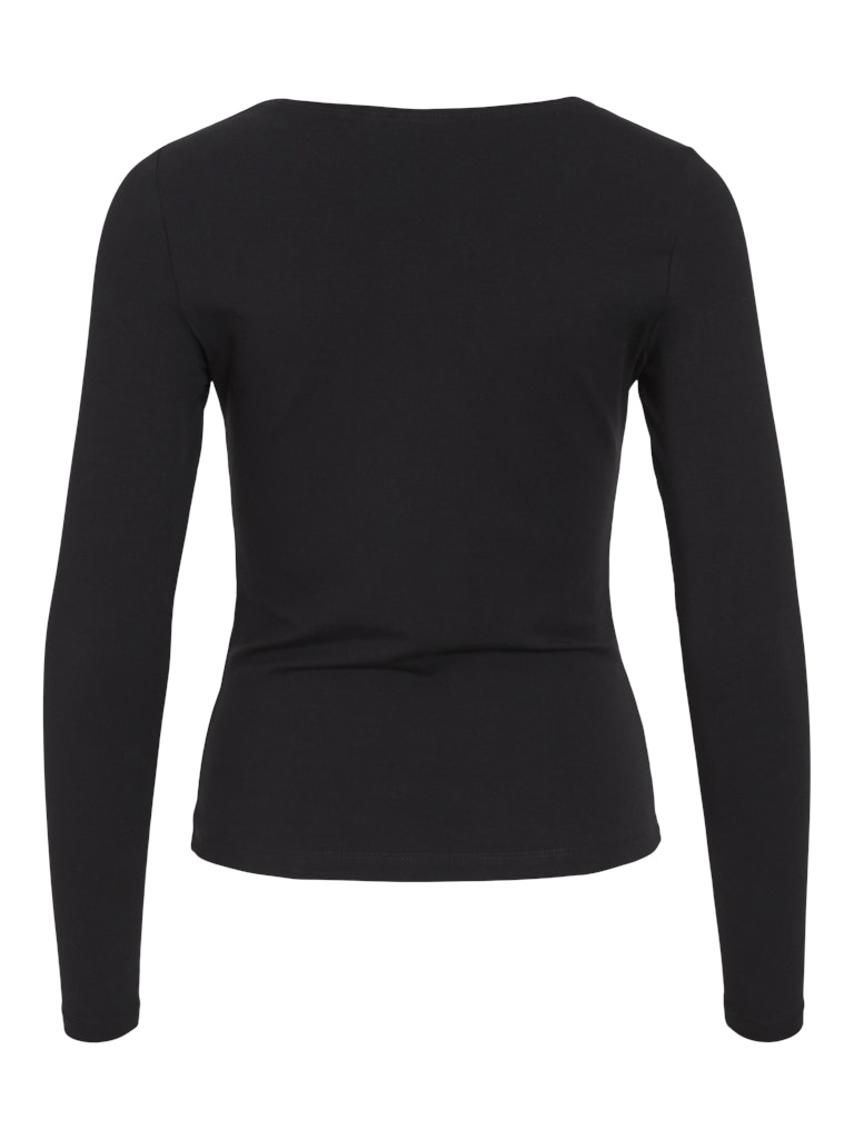 Vila Damen T-Shirts Black Beauty