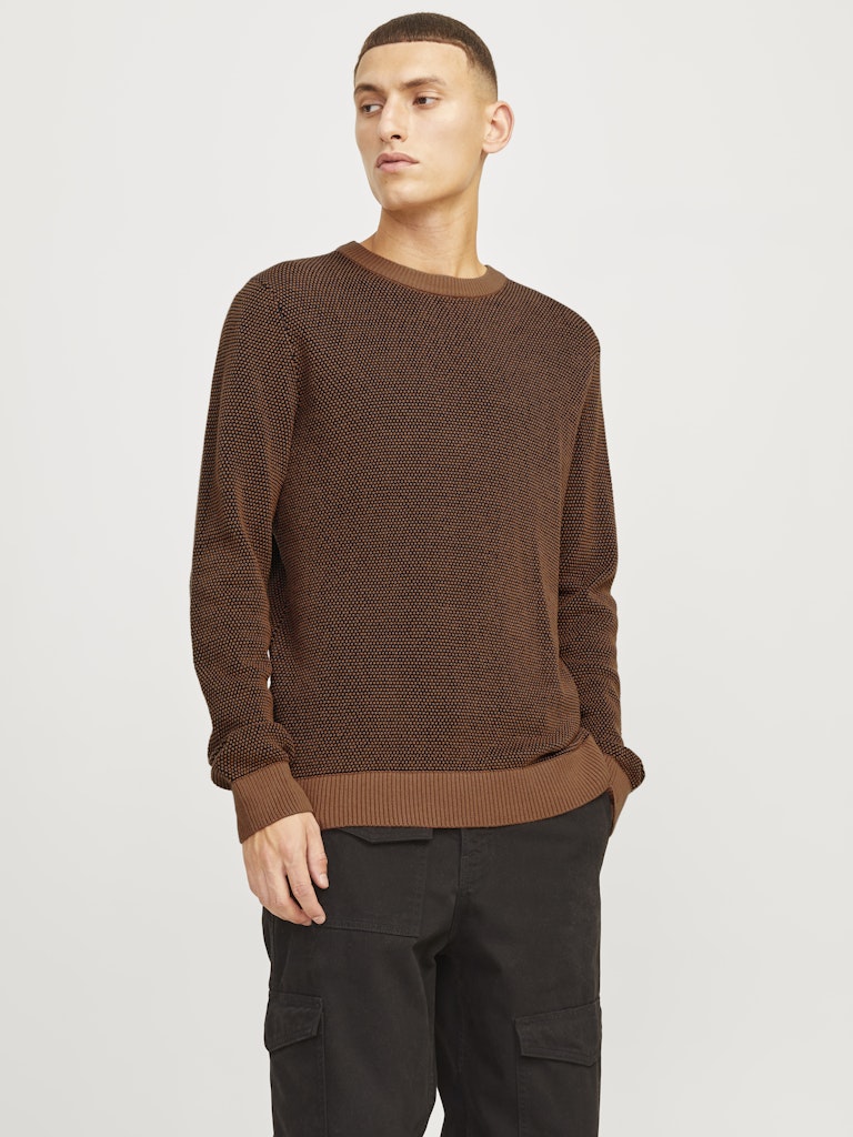 Jack & Jones Herren Pullover Mocha Bisque