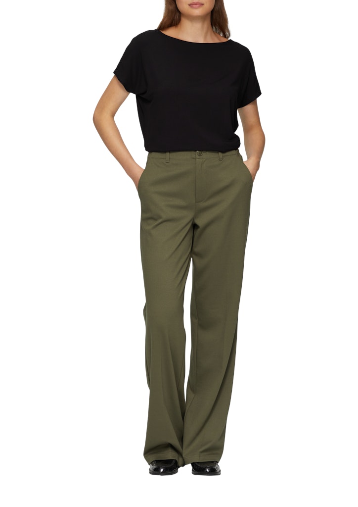 S. Oliver red Damen T-Shirts Grey/Black