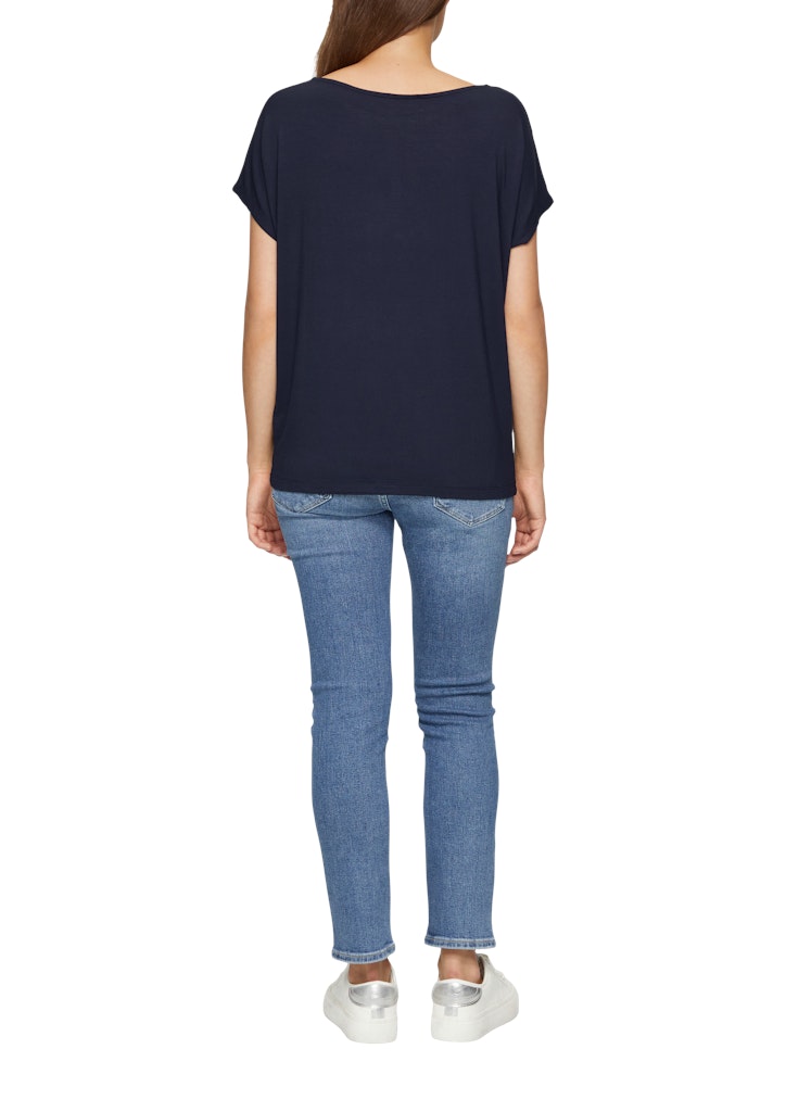 S. Oliver red Damen T-Shirts Blue