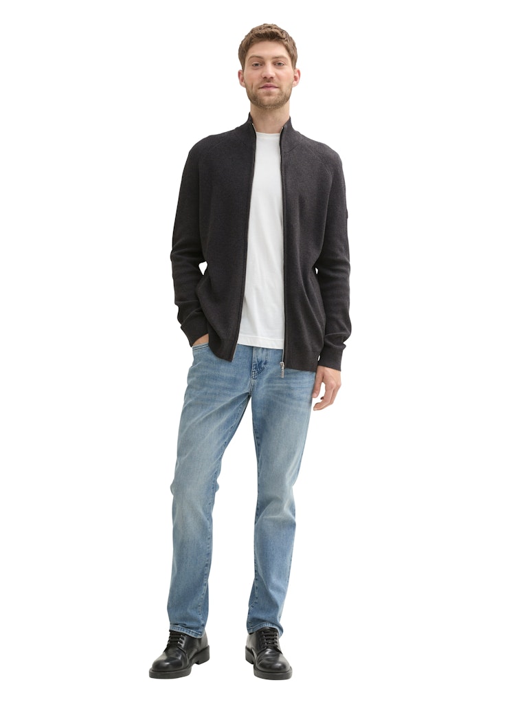 Tom Tailor Herren Pullover Black Grey Mela