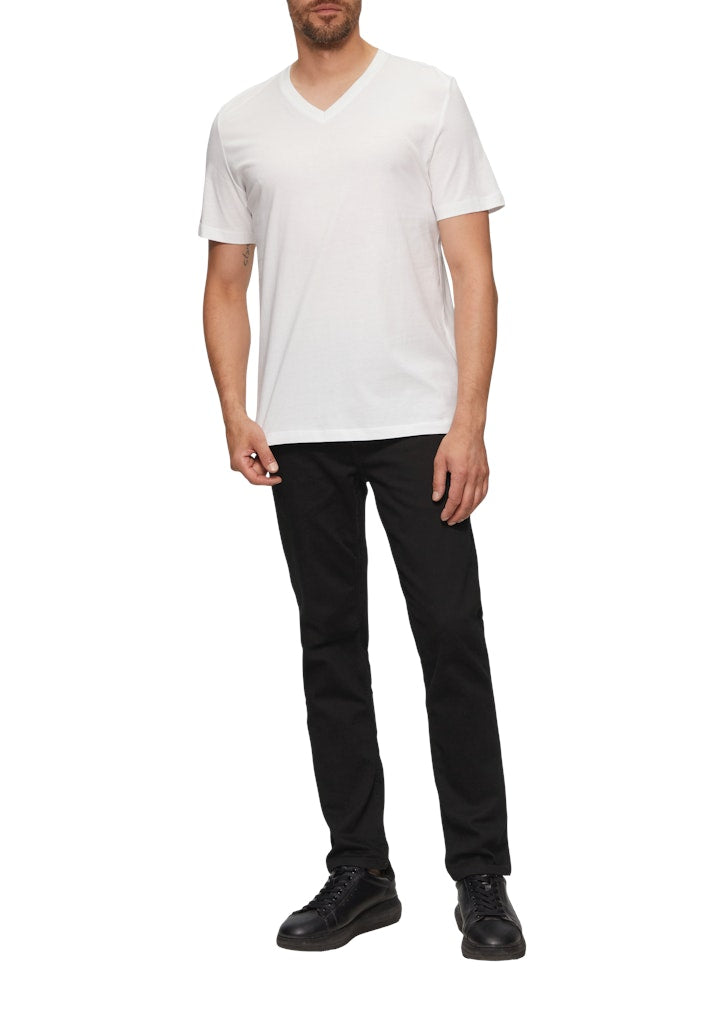 S. Oliver red Herren Jeans Grey/Black