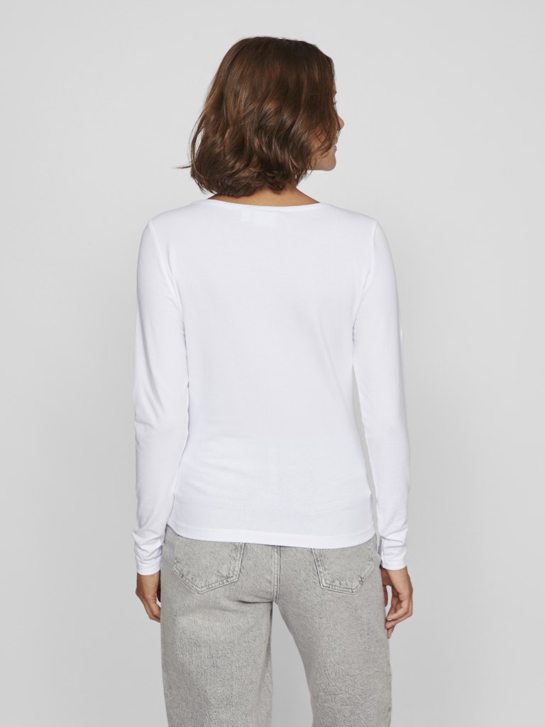 Vila Damen T-Shirts Bright White
