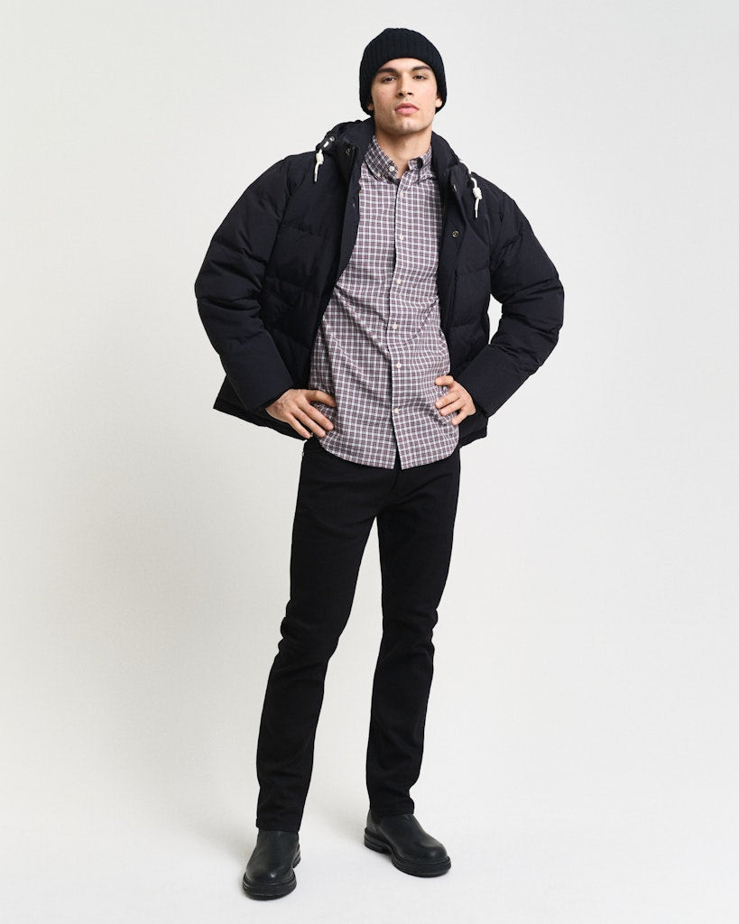 Gant Herren Hemden Plumped Red