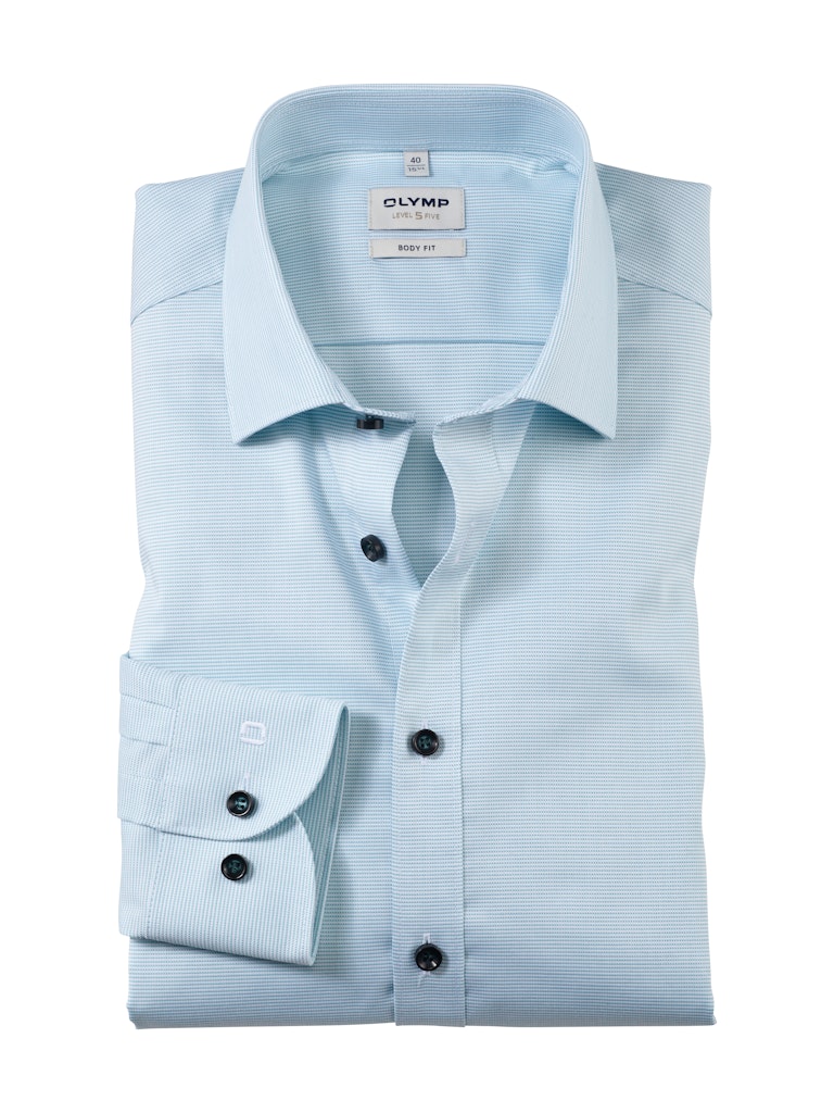 Olymp Herren Hemden lang Mint