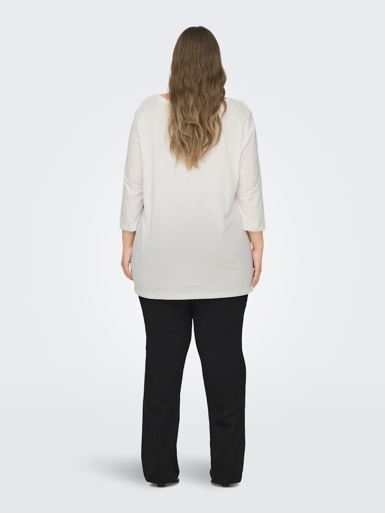 Only Caramkoma Damen T-Shirts Cloud Dancer