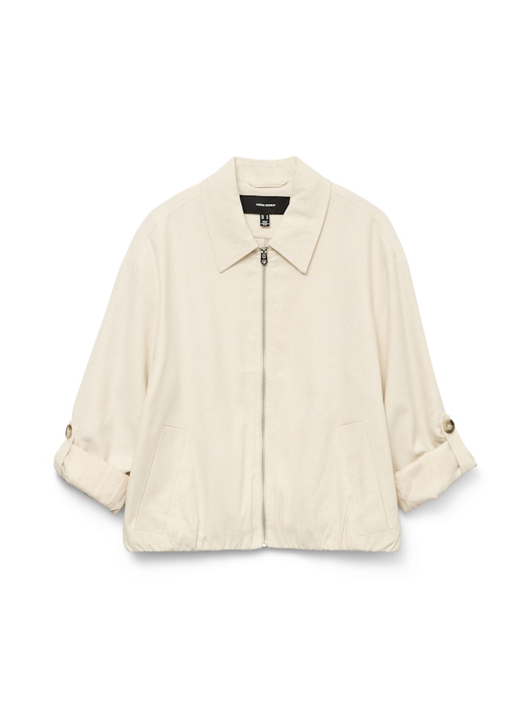 Vero Moda Damen Jacken Oatmeal