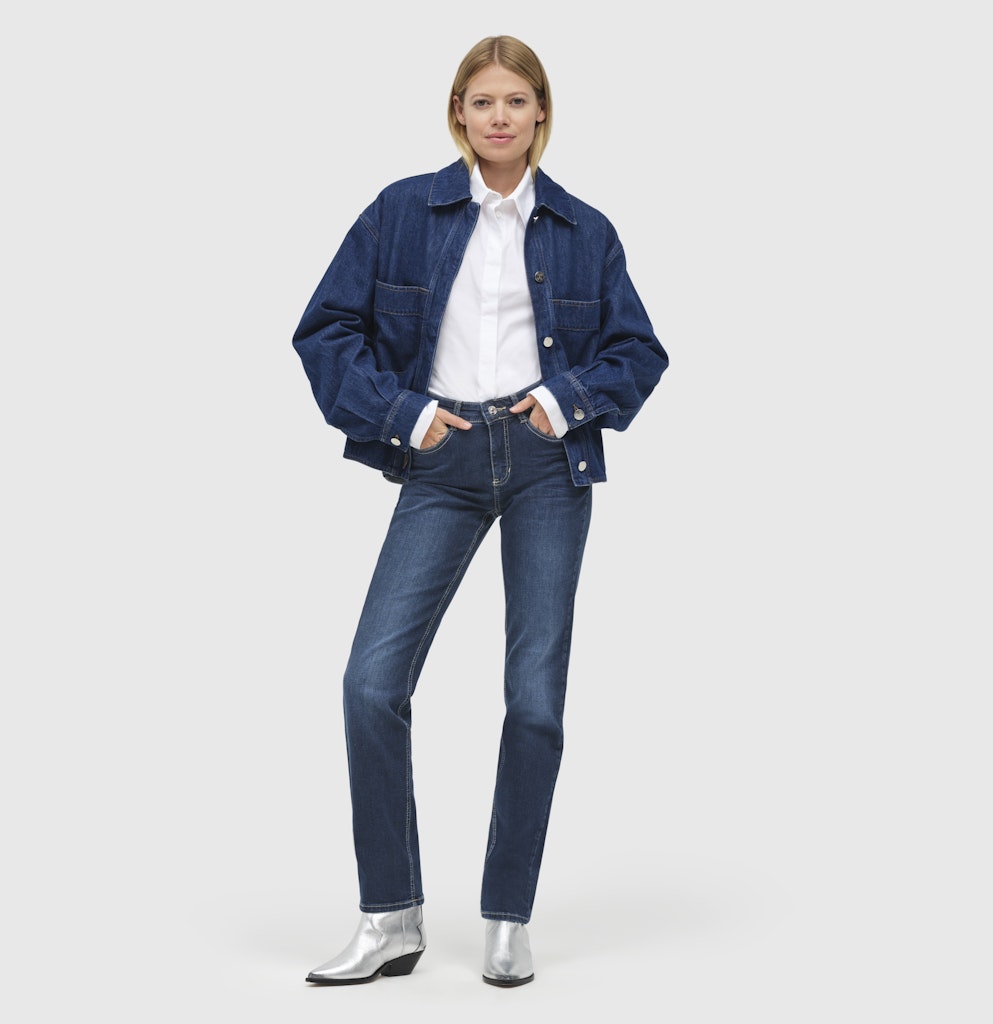 Mac Damen Jeans New Basic Wash