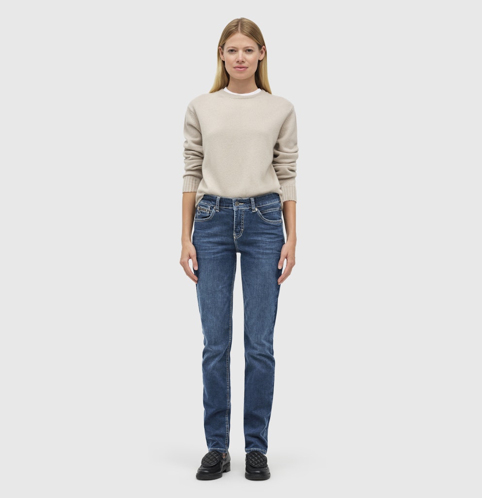 Mac Damen Jeans New Basic Wash