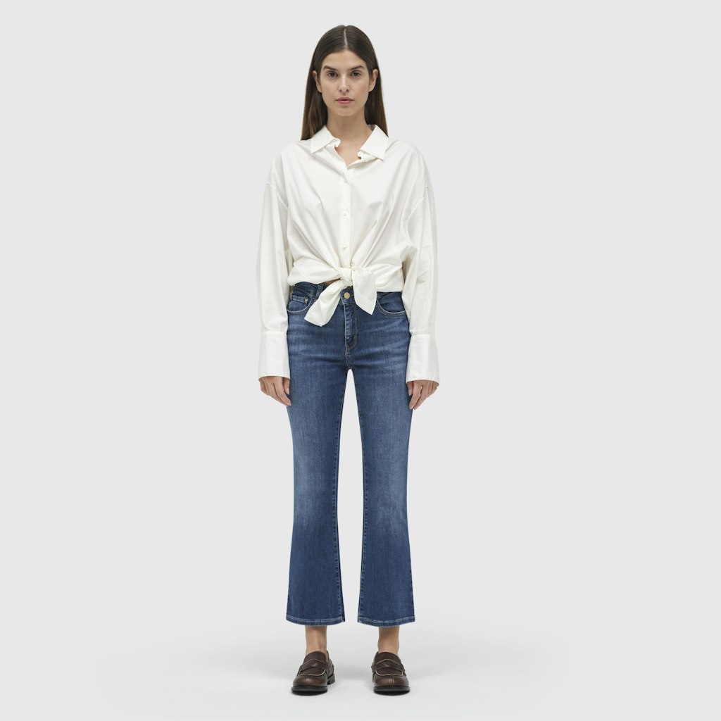 Mac Damen Jeans Outworn Blue Ba