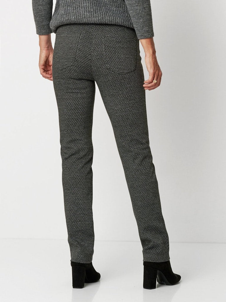 Toni Dress Damen Hosen Anthrazit