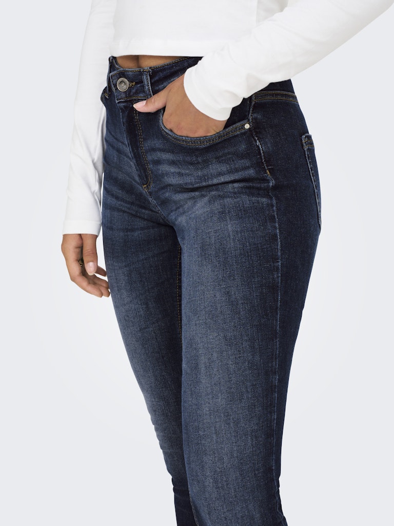 Only Damen Jeans Dark Blue Denim