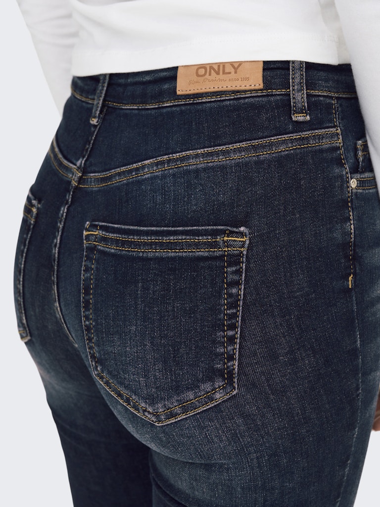 Only Damen Jeans Dark Blue Denim