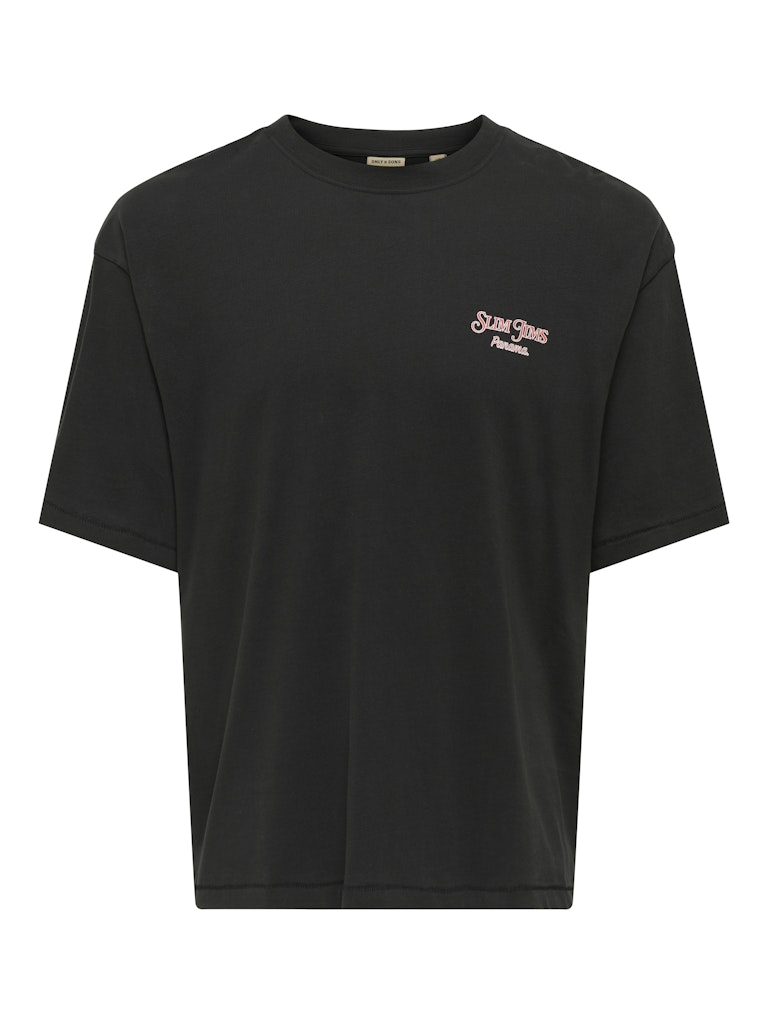 Only & Sons Herren T-Shirts kurz Jet Black/Jet B