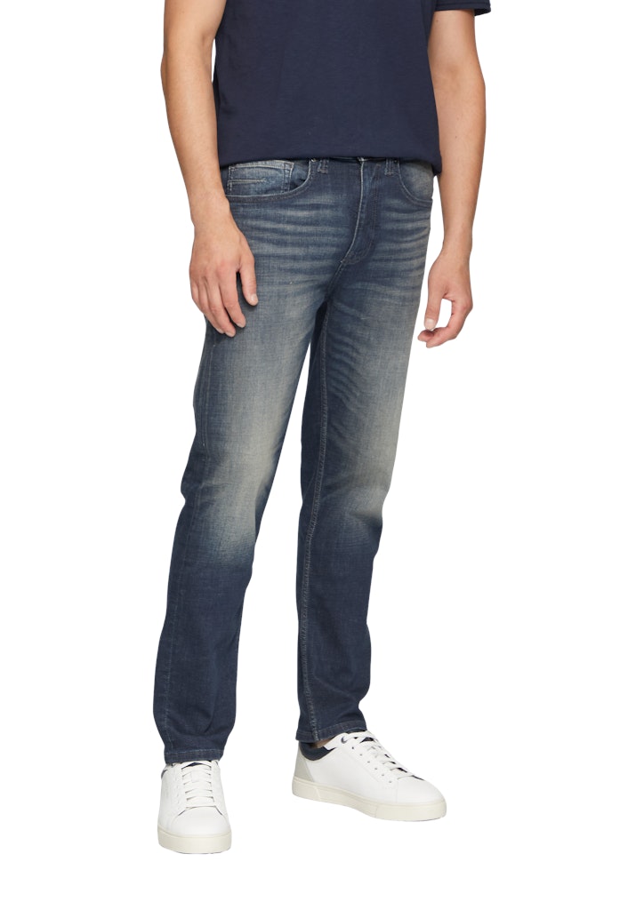 S. Oliver red Herren Jeans Blue