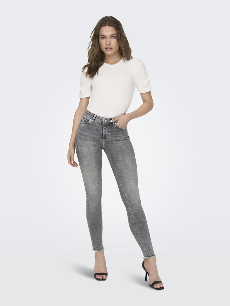 Only Damen Jeans Grey Denim